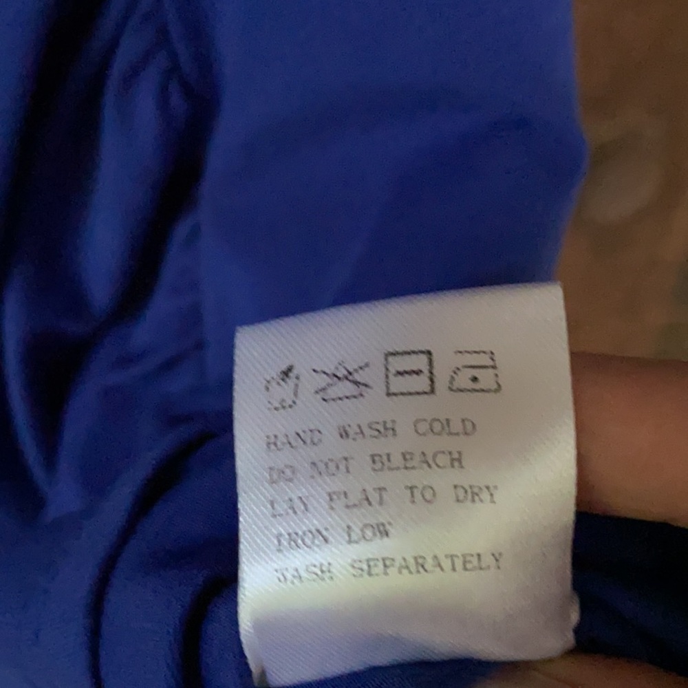 Superdown | Royal Blue Mini Dress Ruched - Picture 5 of 9